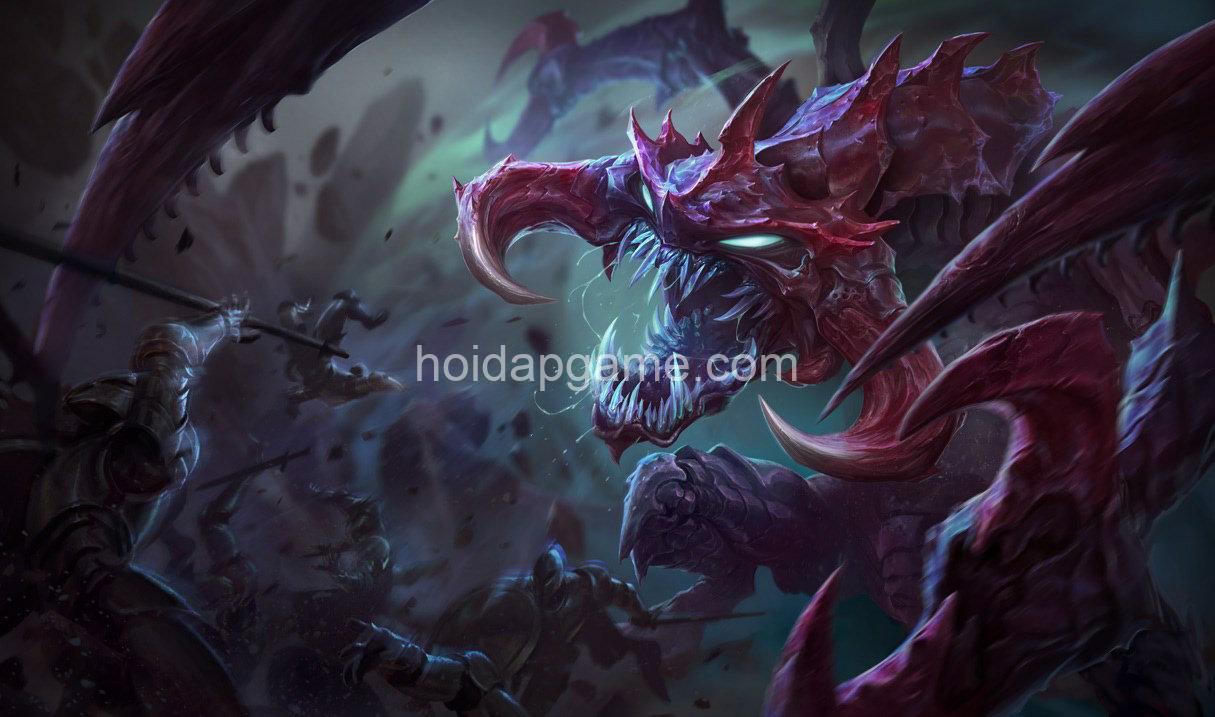 Hướng Dẫn Cách Chơi Cho'Gath LMHT: Ngọc Bổ Trợ & Lên Đồ Tối Ưu
